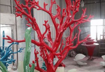 晉城仿真樹雕塑廠家，景區雕塑，玻璃鋼仿真樹雕塑選定
