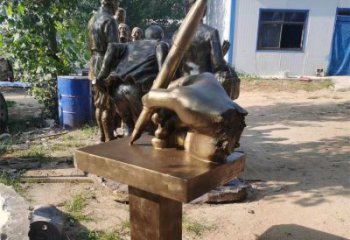 杏花嶺手握鋼筆雕塑，街道標識，玻璃鋼手握鋼筆雕塑廠家