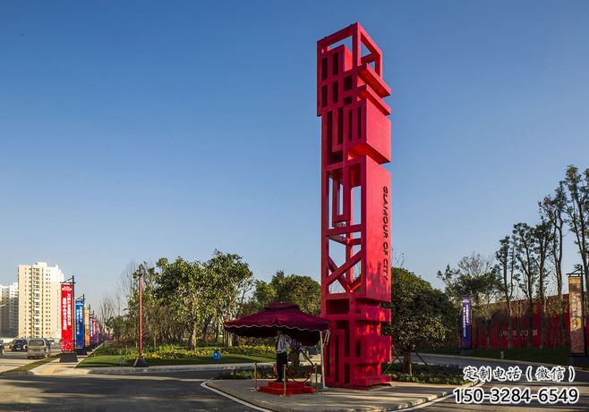 寧波住宅小區(qū)精神堡壘雕塑