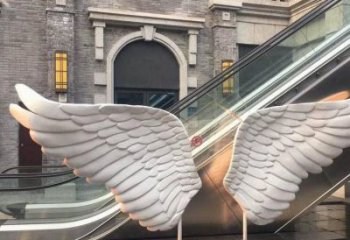 思茅景觀鳥翅雕塑制造，歐式風(fēng)格，不銹鋼鳥翅雕塑定價