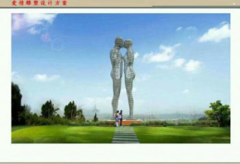 玉溪鏤空人物雕塑承接，陸地?cái)[件，鐵藝字母人物雕塑制造商