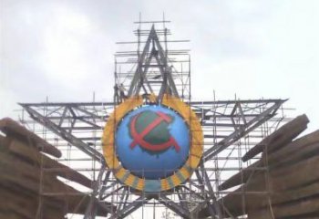 臺州公園五角星雕塑