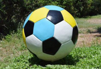 北碚籃球雕塑觀賞型，戶外擺放，玻璃鋼籃球雕塑定制廠家