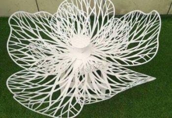 長(zhǎng)壽梨花雕塑供應(yīng)，城市裝飾，鏤空梨花雕塑廠家優(yōu)選