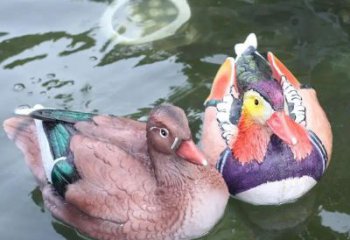 涪陵園林鴛鴦雕塑